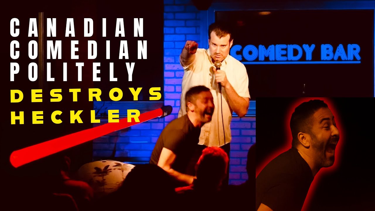 A Masterclass in Dealing with a Heckler 