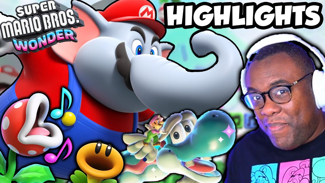 IT'S WONDER TIME | Super Mario Bros. Wonder | Game Highlights Vol. 1