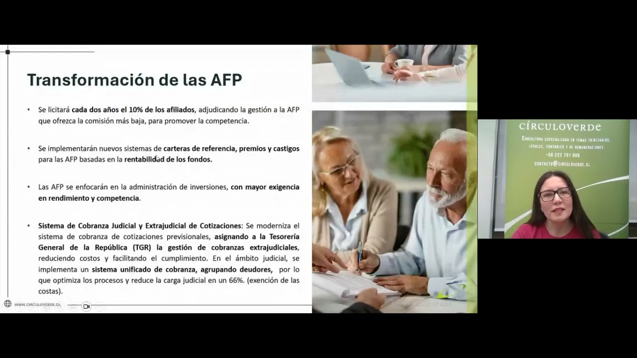 Webinar Reforma Previsional en Chile ¿Qué cambia desde agosto?