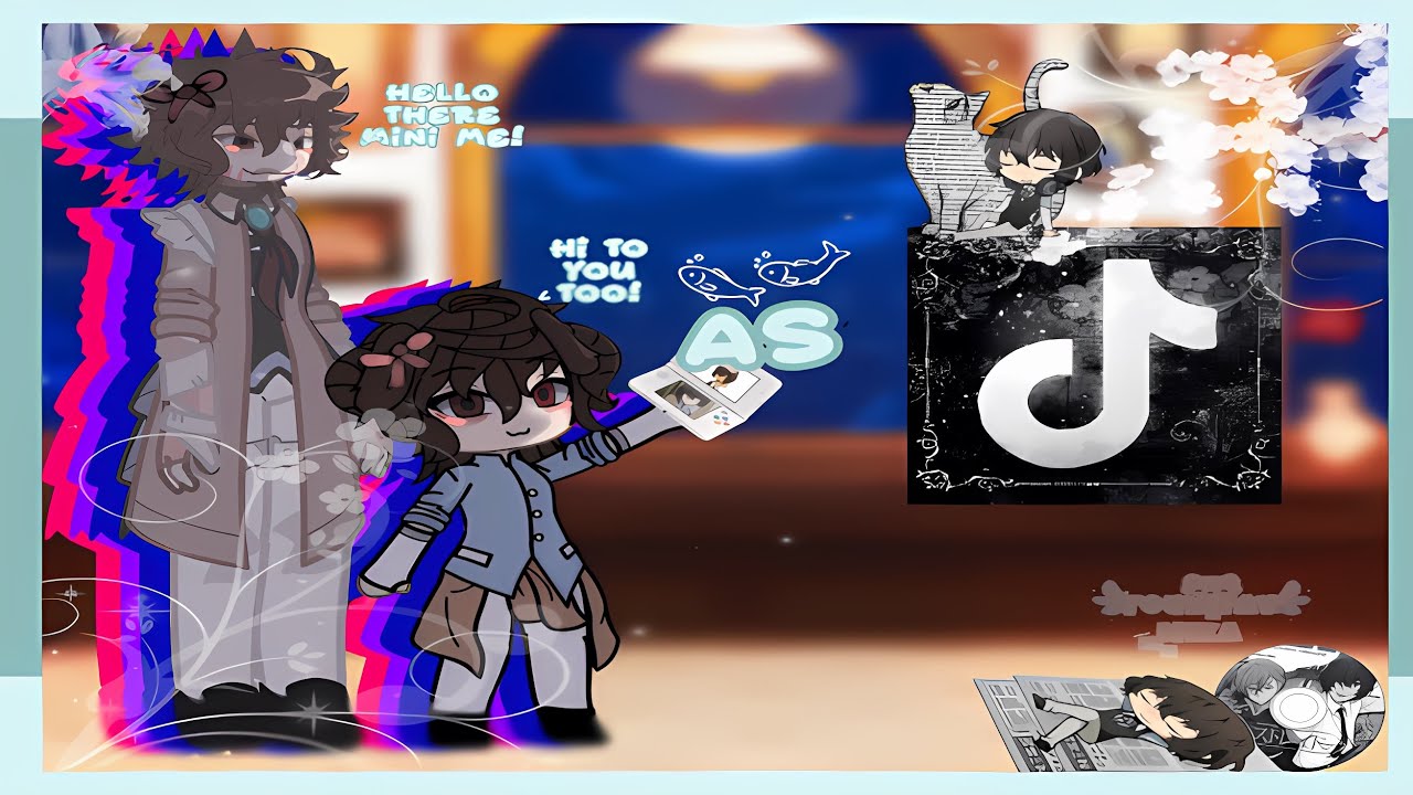 BSD react to Dazai Osamu as random TikTok// FULL PART//skk🍷🦀// sskk🐯🩸// short!😬// warnings in desc🫶/