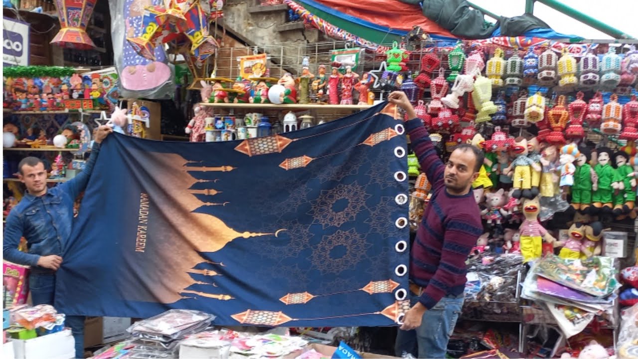 حصري الجديد في زينة رمضان٢٠٢٢🌜ستاير اشكال رمضان🌟ومفارش وفوانيس أيكيا💯وشخصيات بأرخص سعر👍