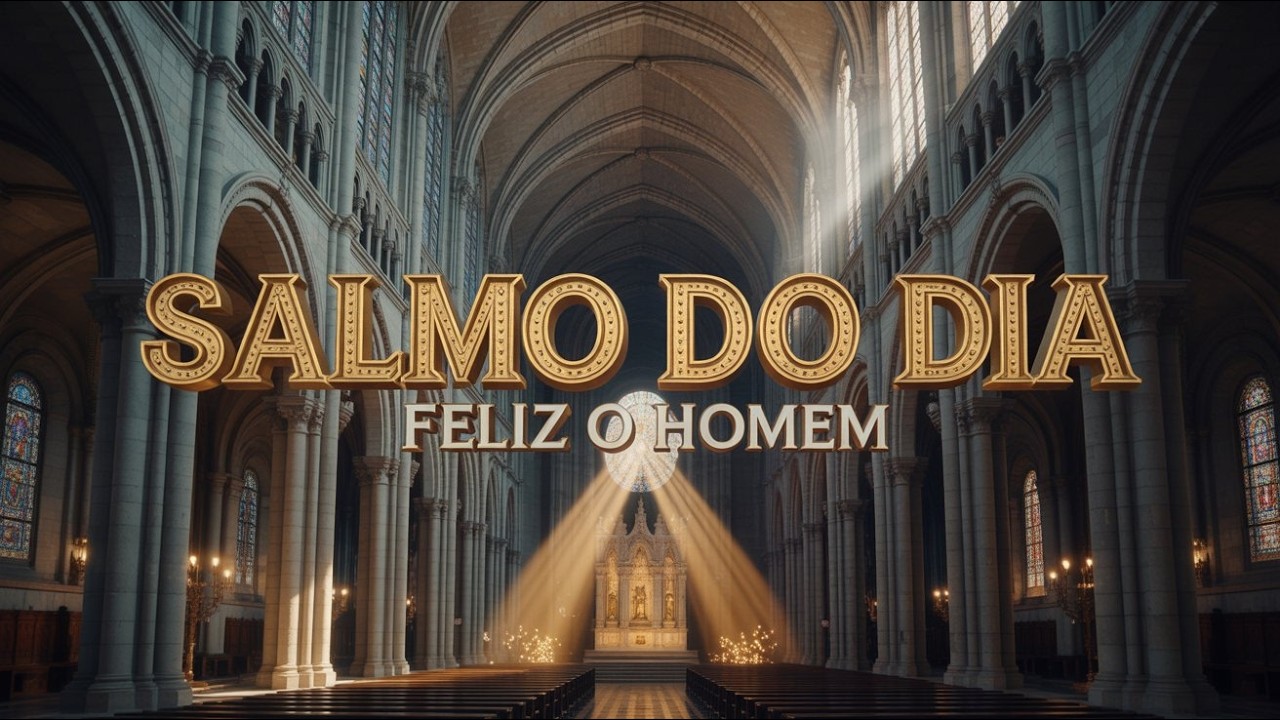 SALMO DO DIA - Salmo 118(119) -  Feliz o homem sem pecado em seu caminho 🙏✨