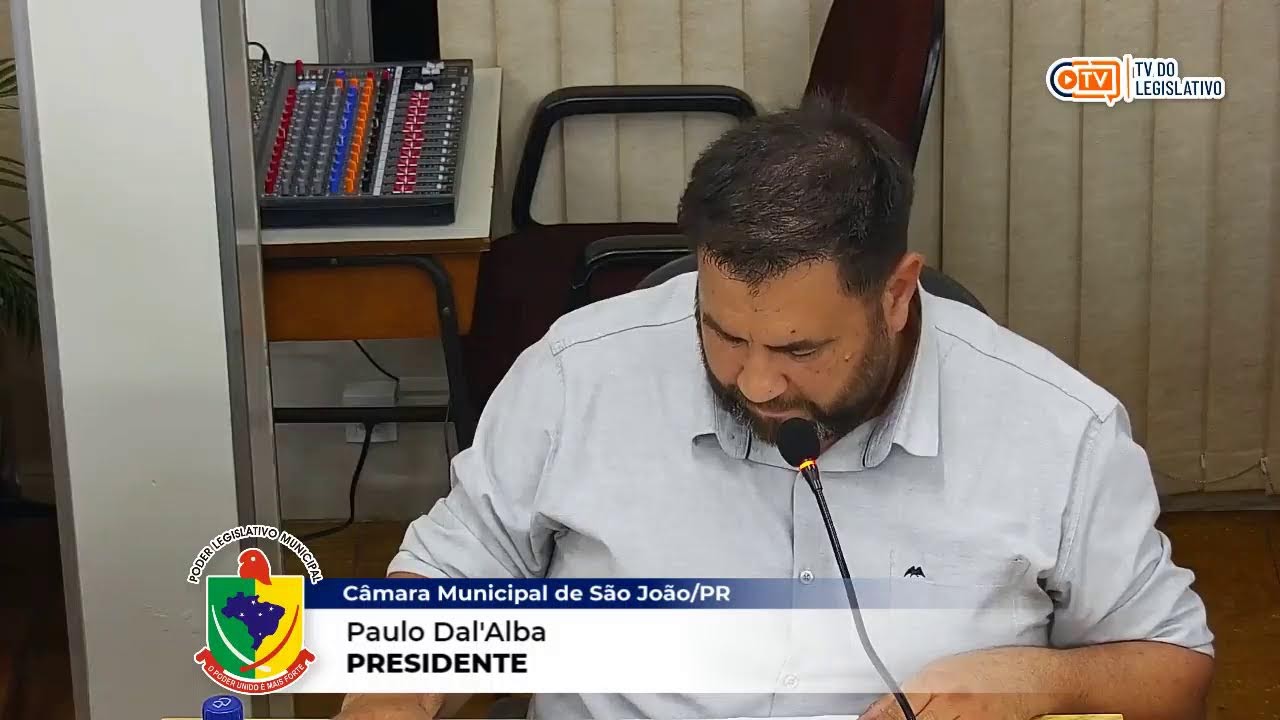 5ª SESSÃO ORDINÁRIA CÂMARA MUNICIPAL DE SÃO JOÃO-PR