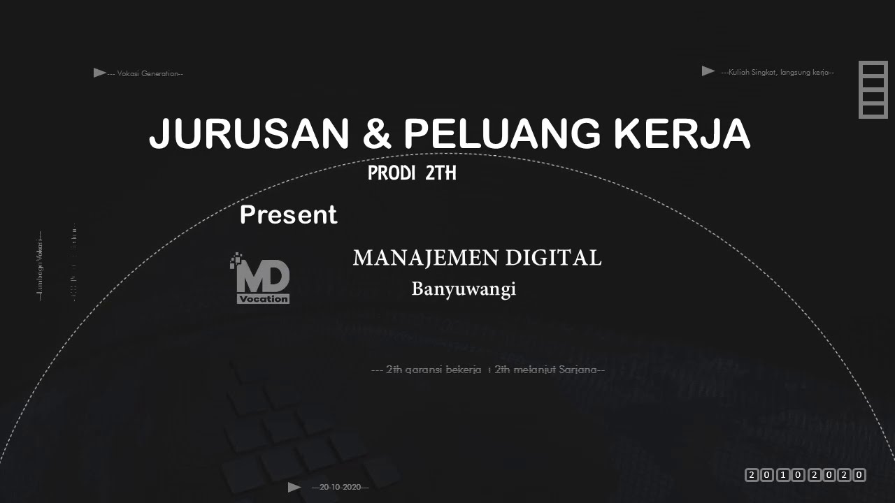 Jurusan di MD Vocation serta prospek kerja lulusan