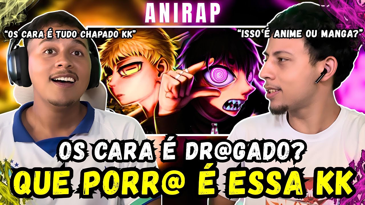 (TEM ANIME DISSO?) ♪ Noah e Kaleb (Sense Life) | Parceria Formada | AniRap e ‪@Shinysz‬