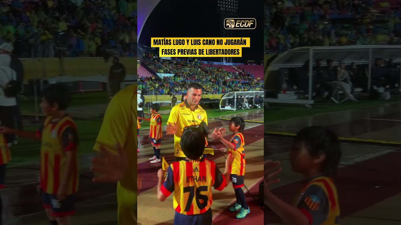 &iexcl;&Uacute;LTIMA HORA! &iexcl;MAT&Iacute;AS LUGO Y LUIS CANO NO FUERON INSCRITOS PARA LA LIBERTADORES! 🚨😱