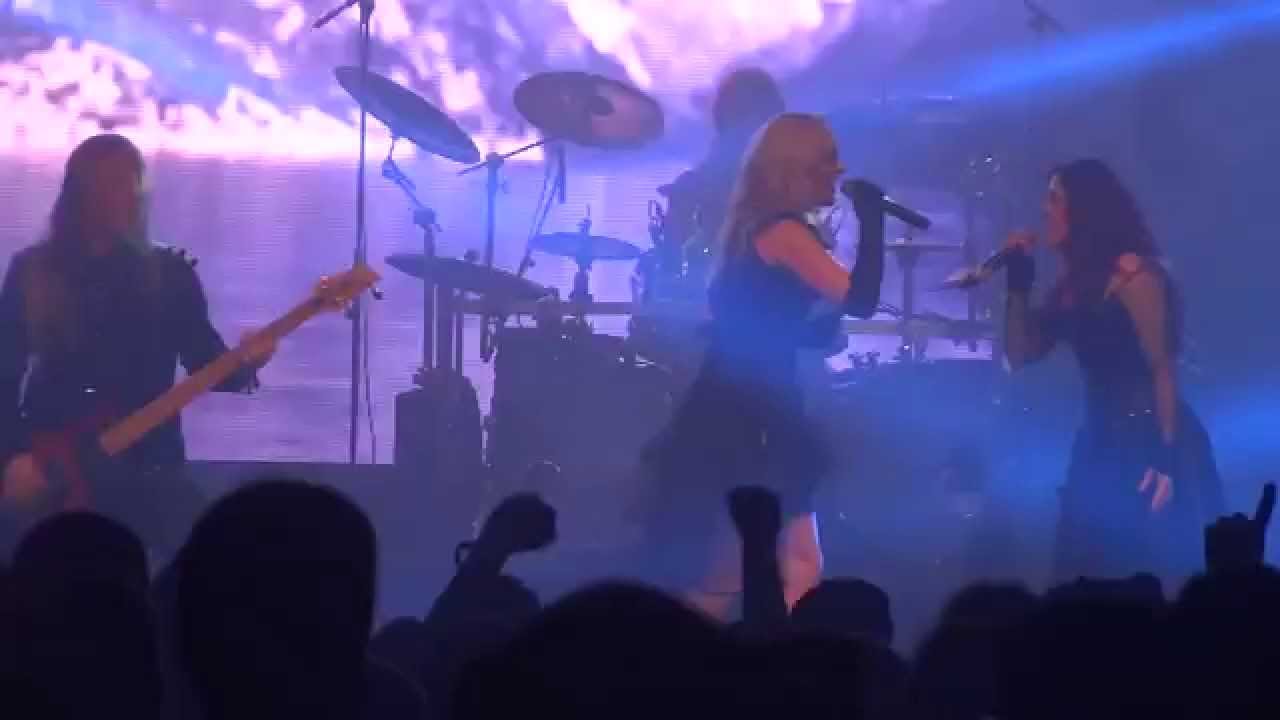 Leaves' Eyes ft Ailyn Gimenez  - Into Your Light live @ Metal Female Voices Fest 2014