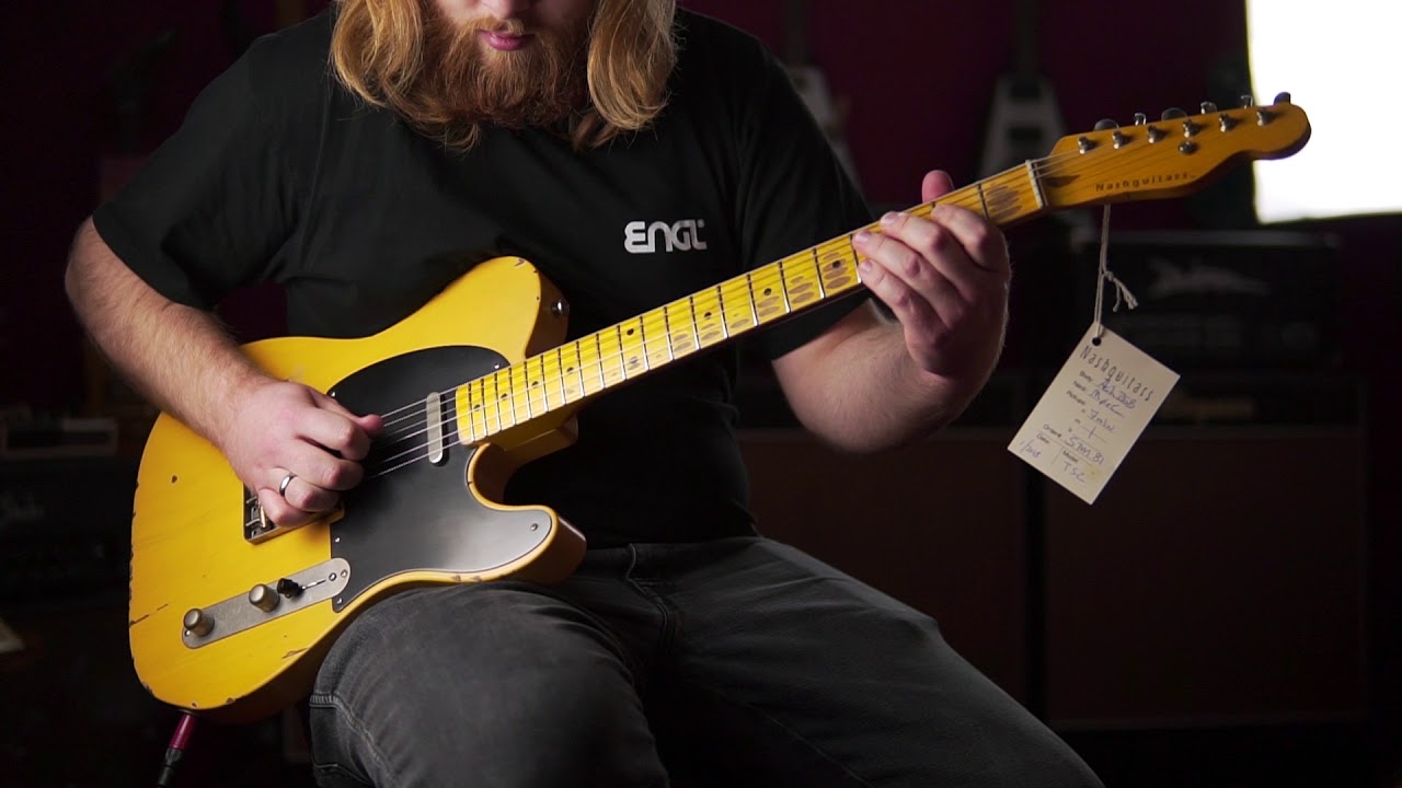 SOLD - Nashguitars T-52 BSB Butterscotch Fralin - #STM81