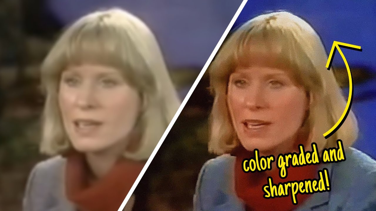 Christina Crawford | The Phil Donahue Show | FULL INTERVIEW (color graded and sharpened)