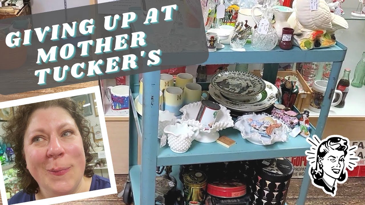 What's It Like to be a Vintage Dealer | Mother Tuckers Antique Store | #mothertuckers #resellerlife