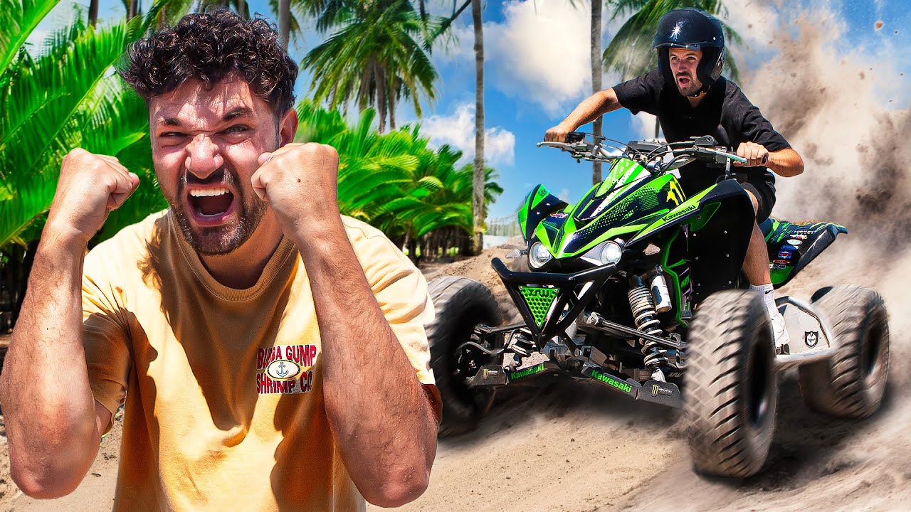 ON RÉPARE ENFIN LE QUAD DU MARKO ! KAWASAKI KFX450R