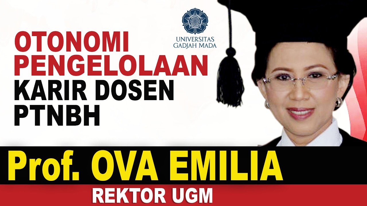 Rektor UGM Prof. Ova Emilia: Pengembangan SDM Dosen Tidak Membedakan Antara STEM Dengan Non STEM