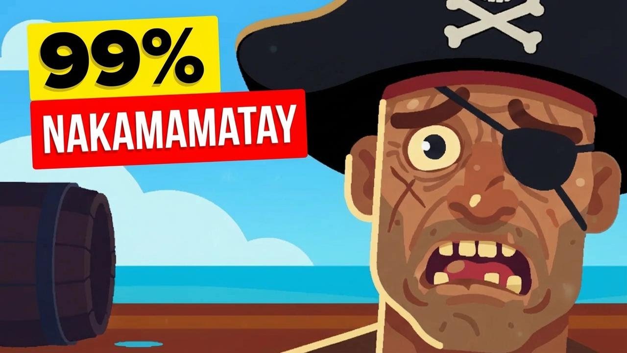 Paano Nabuhay ang mga Pirata Kahit Umuminom ng Tubig-Alat