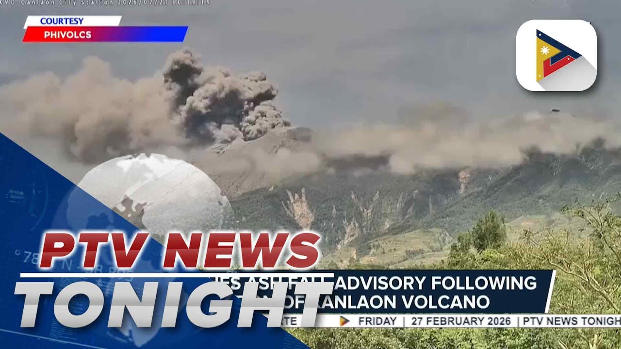 DOH issues ash fall advisory following eruption of #Kanlaon Volcano