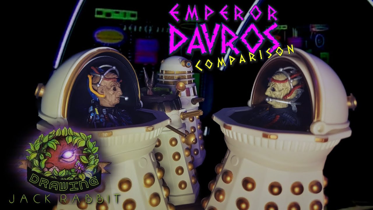 Emperor Davros (B&M Exclusive 2024 ) Review and Comparison