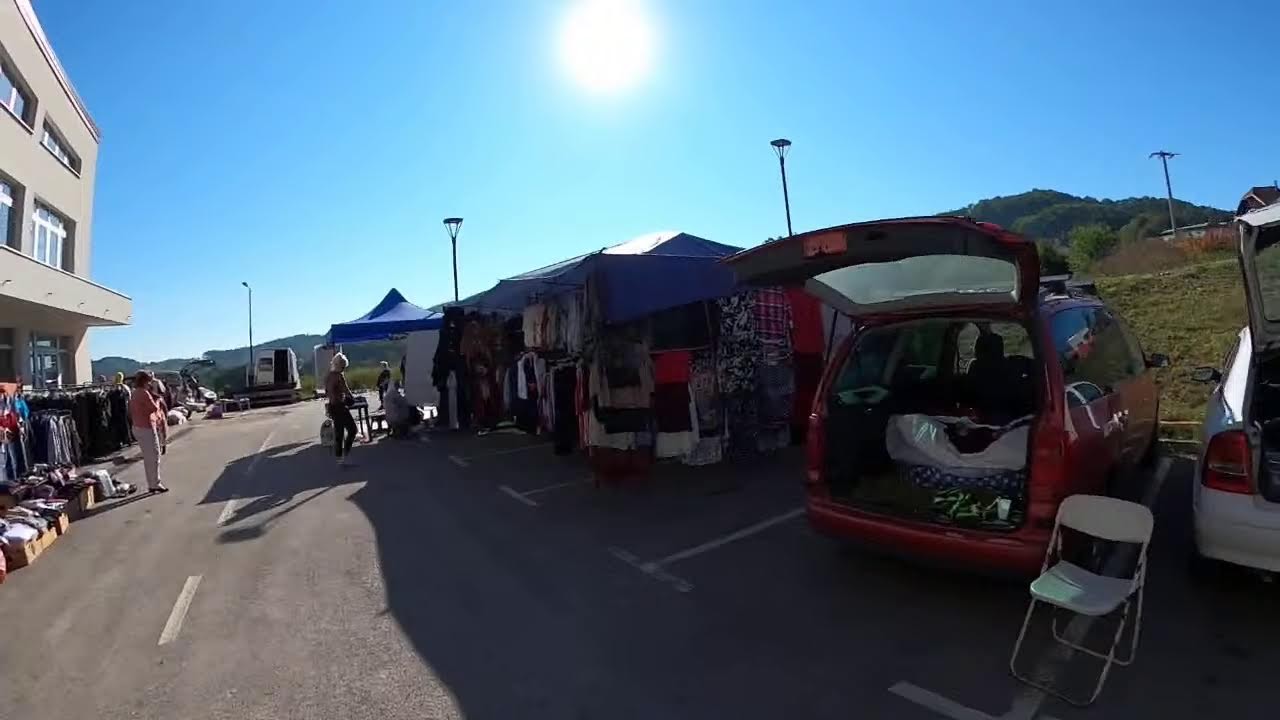UŽIVO-PIJACA U Teočaku. ponedjeljak 04.10.2021.
