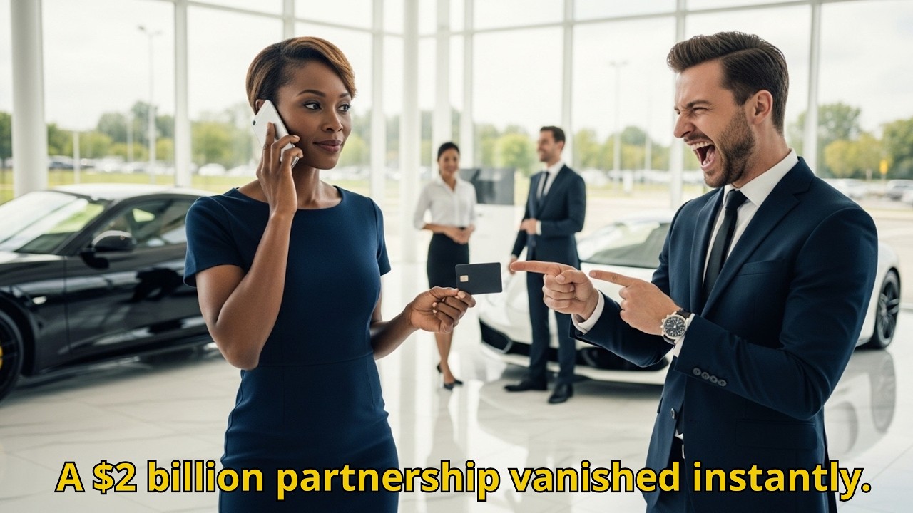 Black CEO Humiliated at Luxury Dealership — $2B Partnership Vanishes Instantly