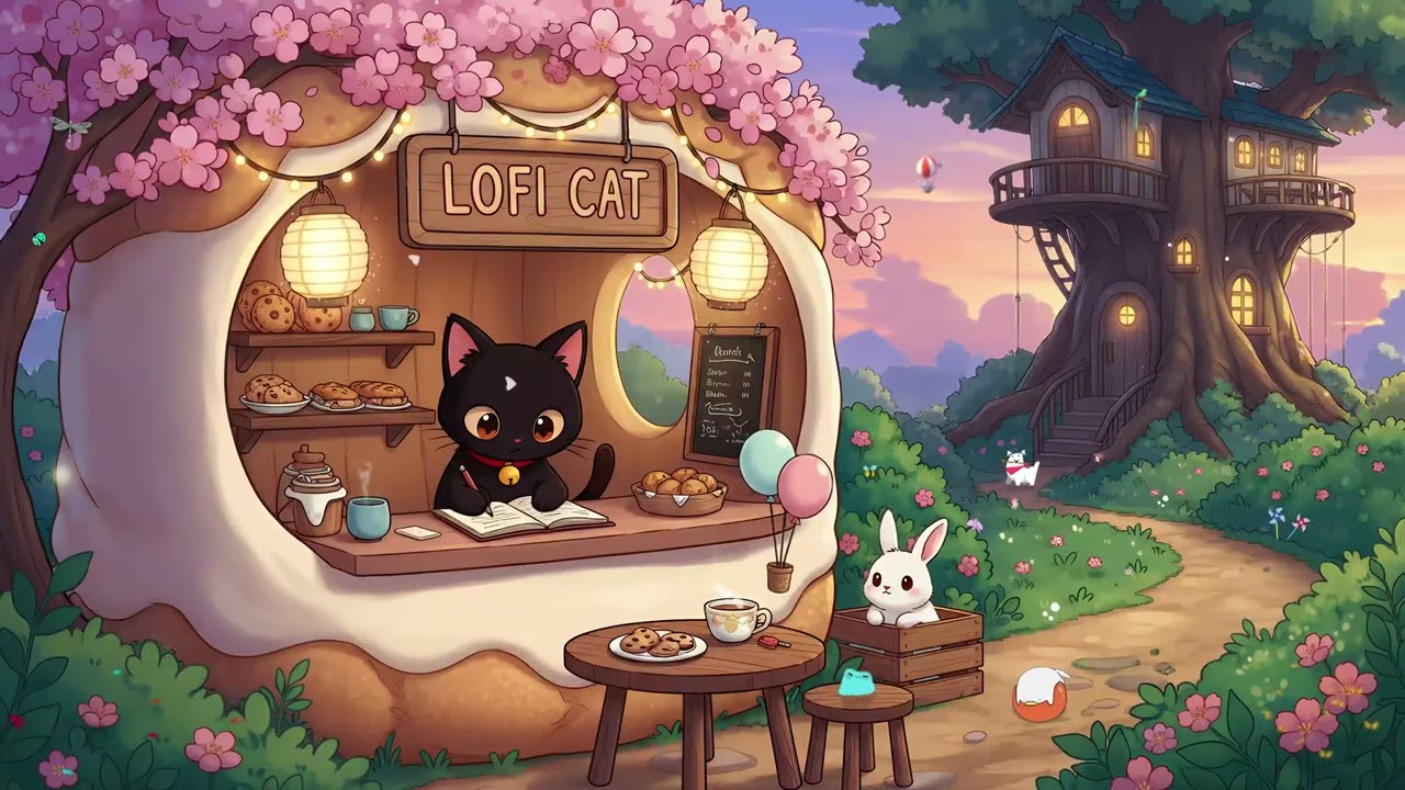 Milo's Lofi Study Session 📚 Chill Lofi Hip Hop 🐾 Cozy Beats for Focus & Relaxation