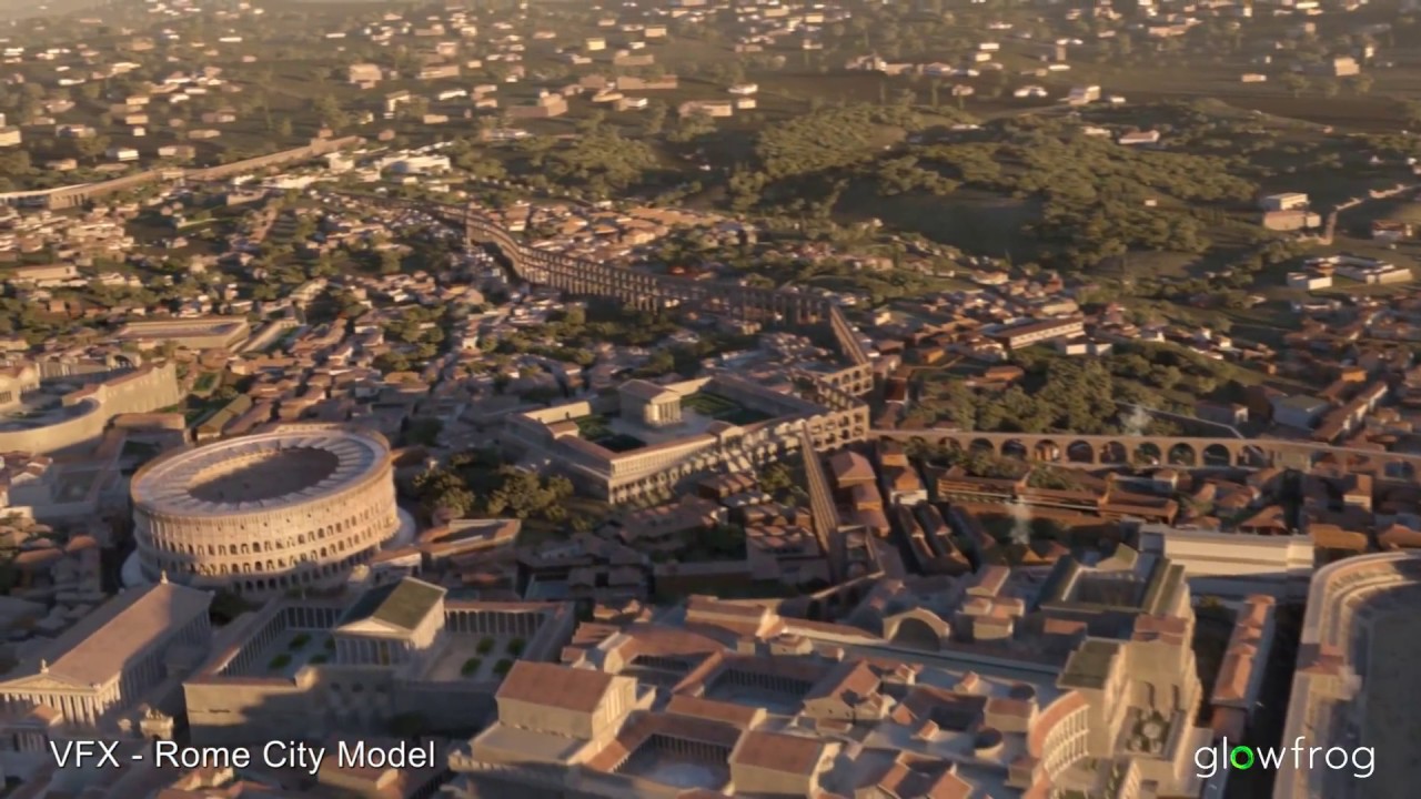 Broadcast VFX - Ancient Rome 3d Model