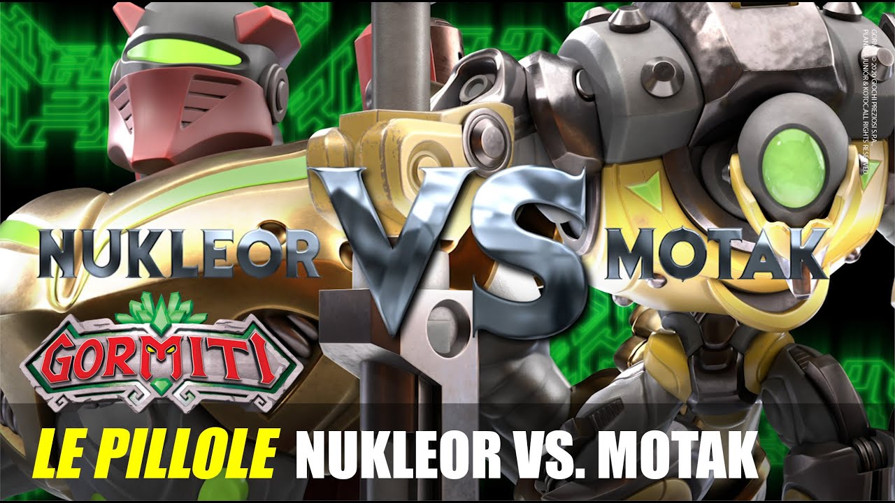 Gormiti | Le Pillole: Nukleor vs Motak