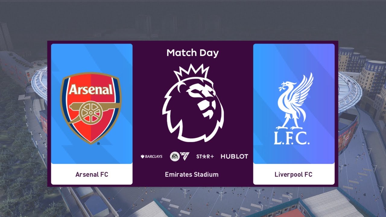 Arsenal FC vs Liverpool FC - Premier League 2025/26 - Jornada 21 - PES 2026 Dream Patch