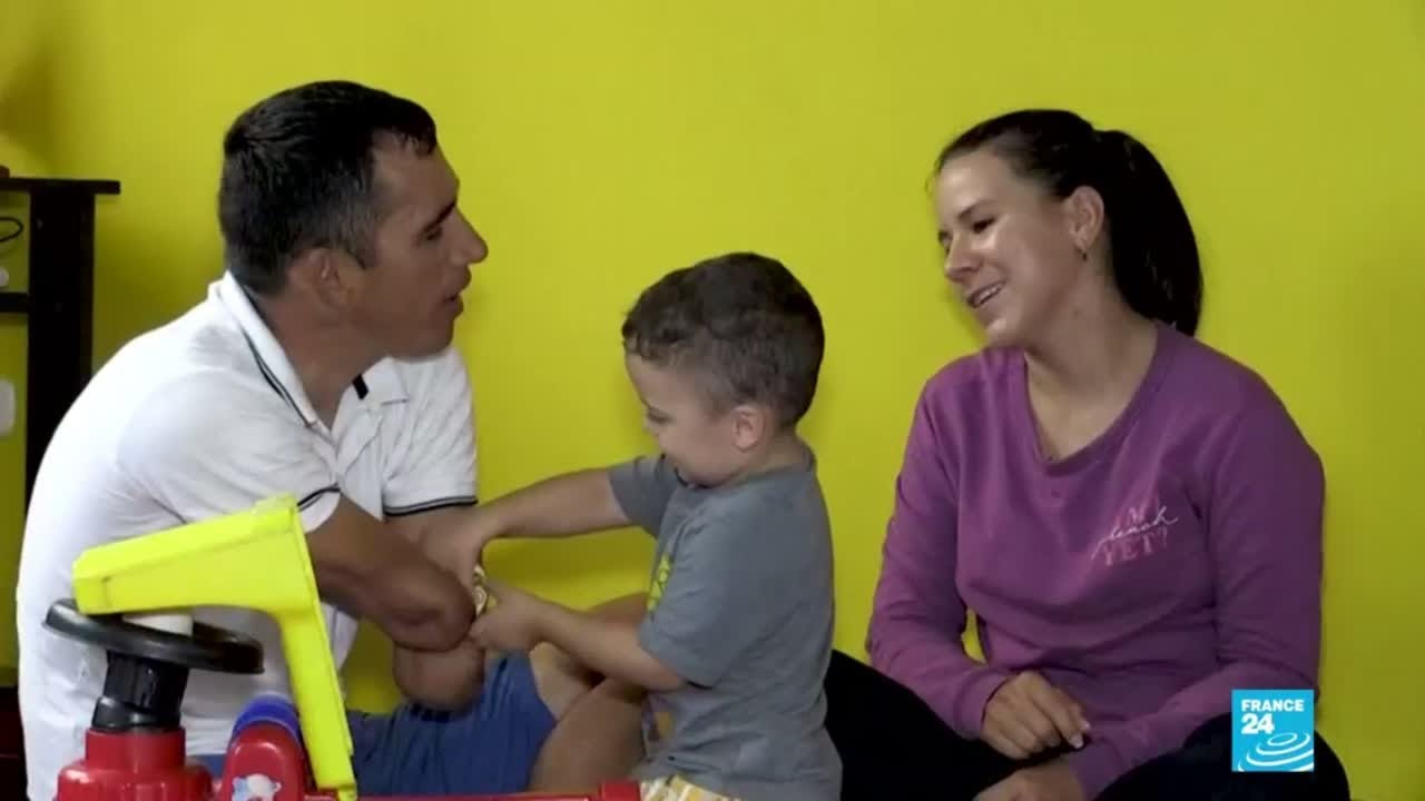 Junto a su familia, el colombiano Juan José Florián busca convertirse en el mejor atleta paralímpico