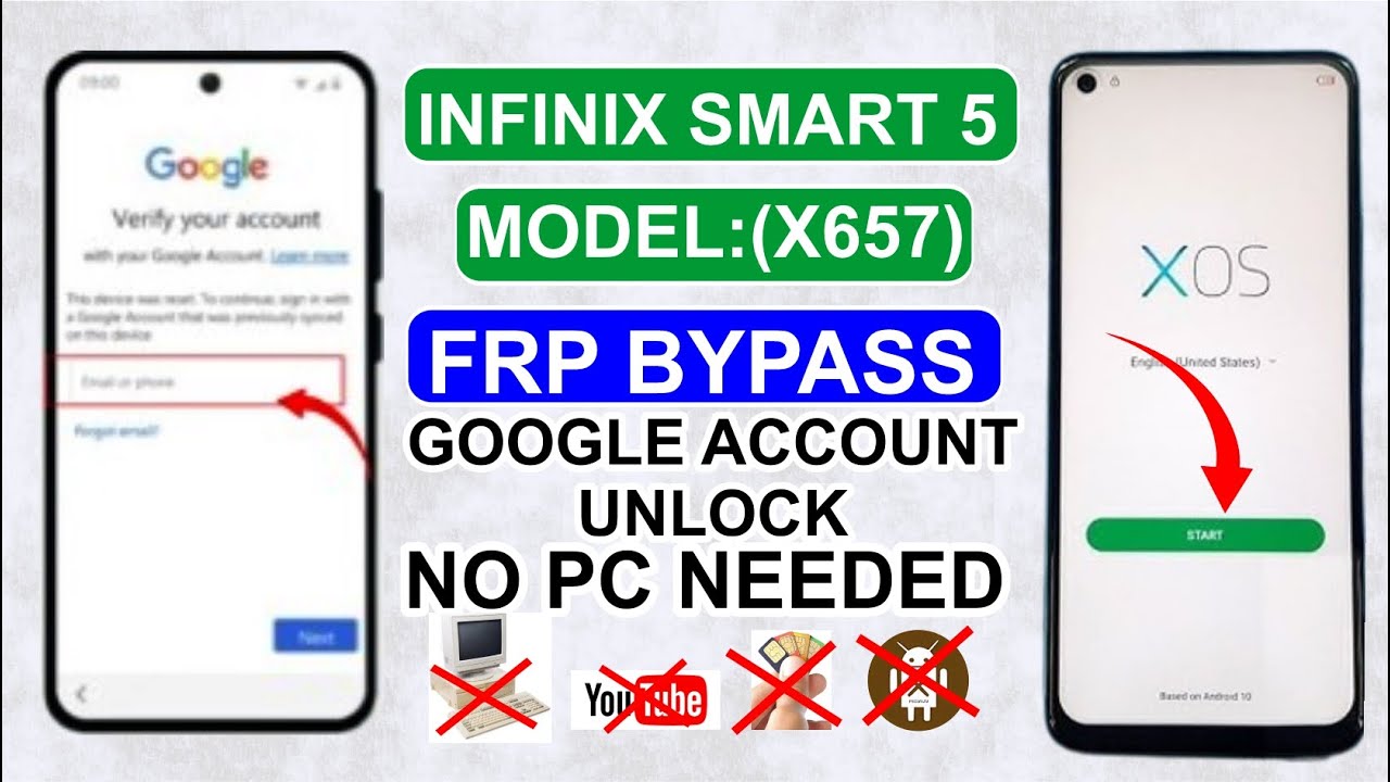 All Infinix Smart 5 (X657) FRP Bypass|| No PC Needed || 100% Google Account Lock Removed|| Easy Step