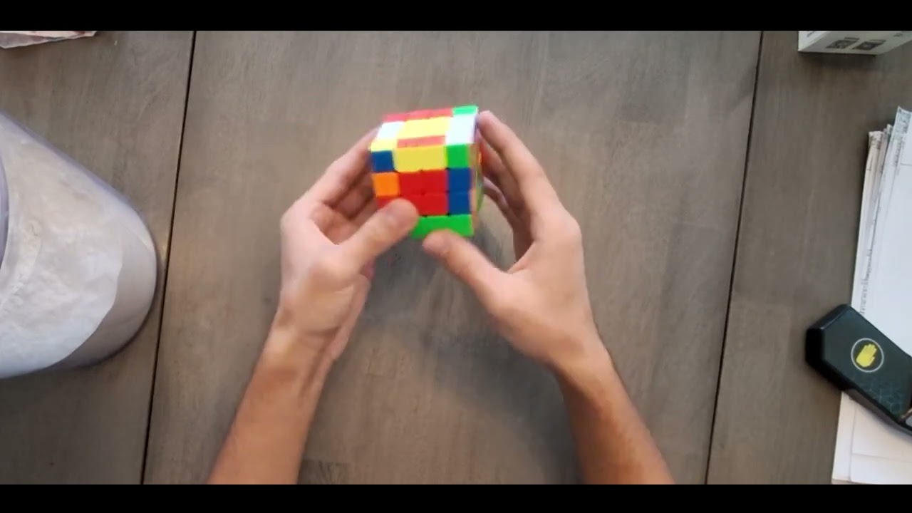 Quick 4x4 tutorial +solve (1:08.23)