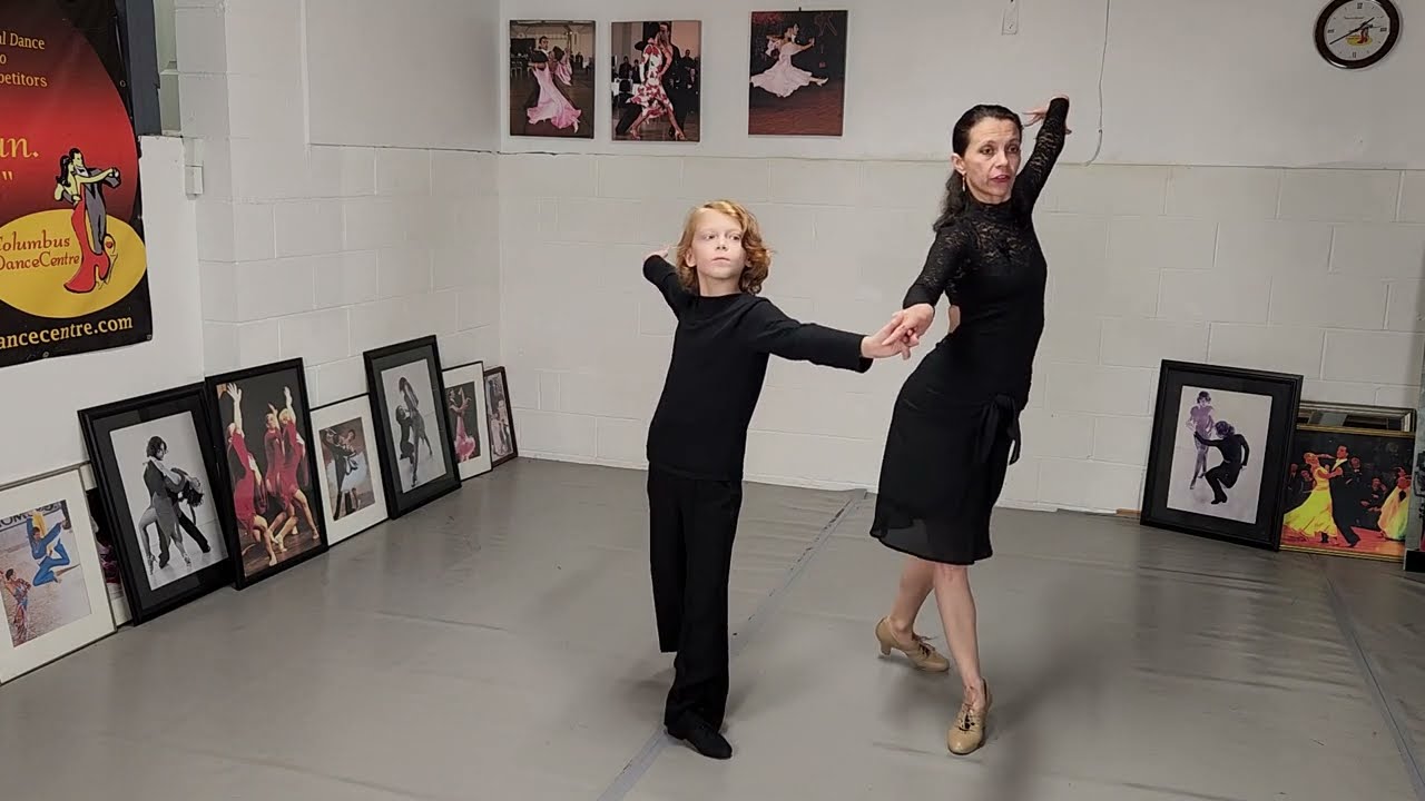 Mastering the 'New York' Step with Elegant Arms Styling in Rumba and Cha Cha Dances