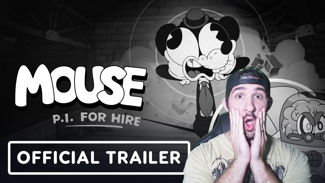 Ninja Reacts to the Thrilling Mouse P.I. For Hire Experimental Weapons Trailer!