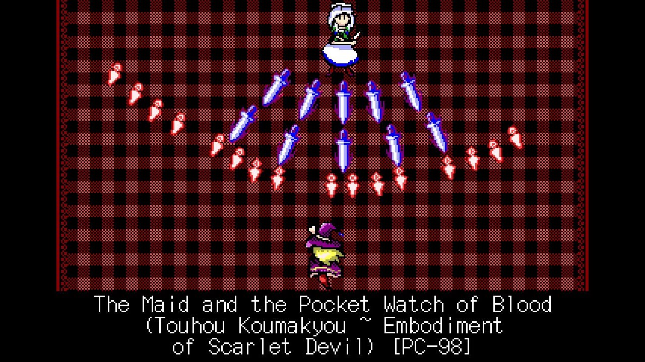 The Maid and the Pocket Watch of Blood (Touhou Koumakyou ~ Embodiment of Scarlet Devil) [PC-98]