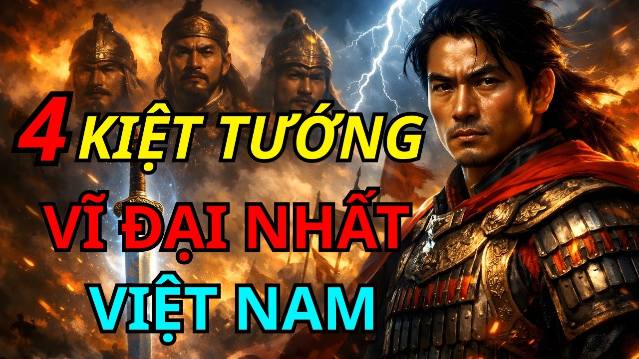 4 Danh Tướng Của Việt Nam Làm Rung Chuyển Cả Thế Giới