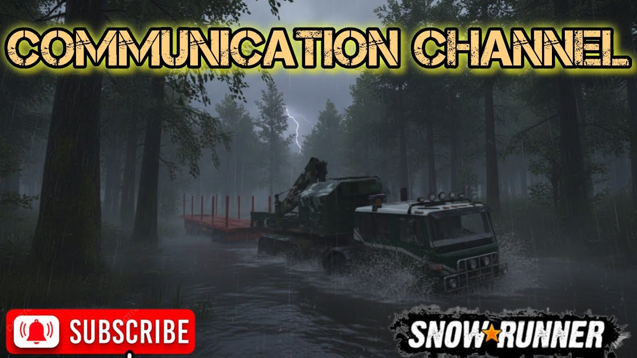 SnowRunner | Communication Channel | Russia 🇷🇺 | Vehicle Challenge 🚚❄️💪 Part 3