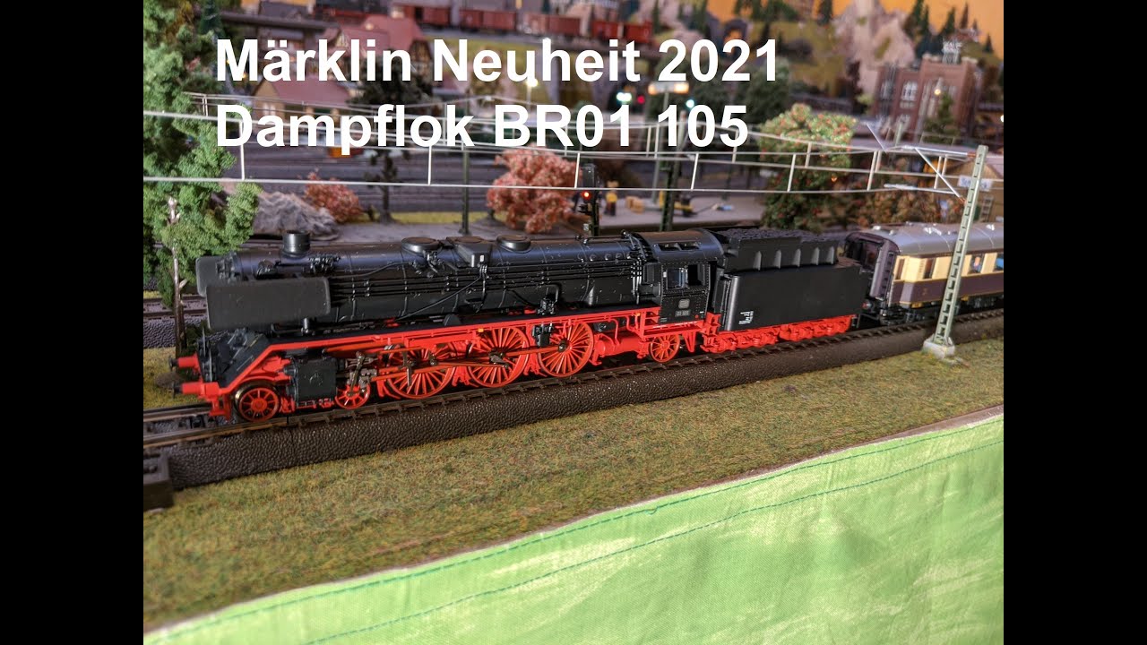 Dampflokomotive Baureihe 01 105 - Märklin Neuheit 2021-  Art.Nr. 39004