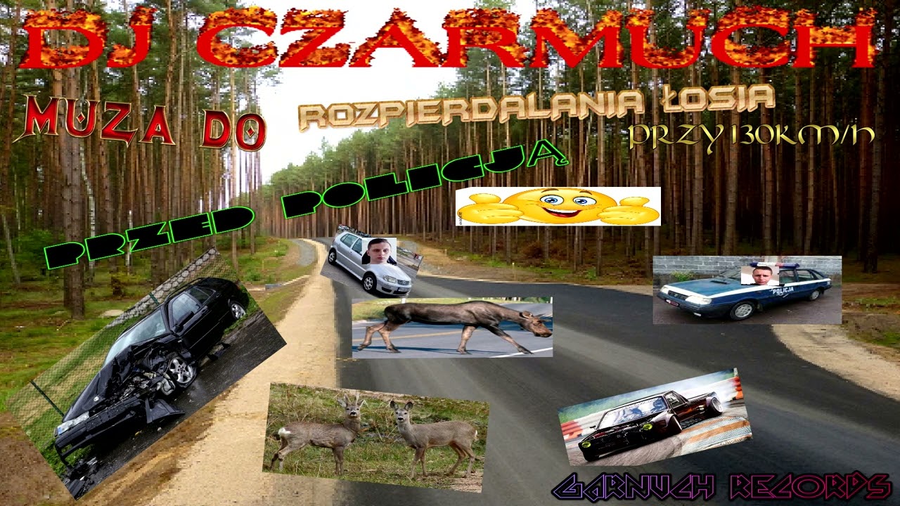 MUZA DO ROZPIERDALANIA ŁOSIA PRZY 130KM/H PRZED POLICJĄ!!!!
