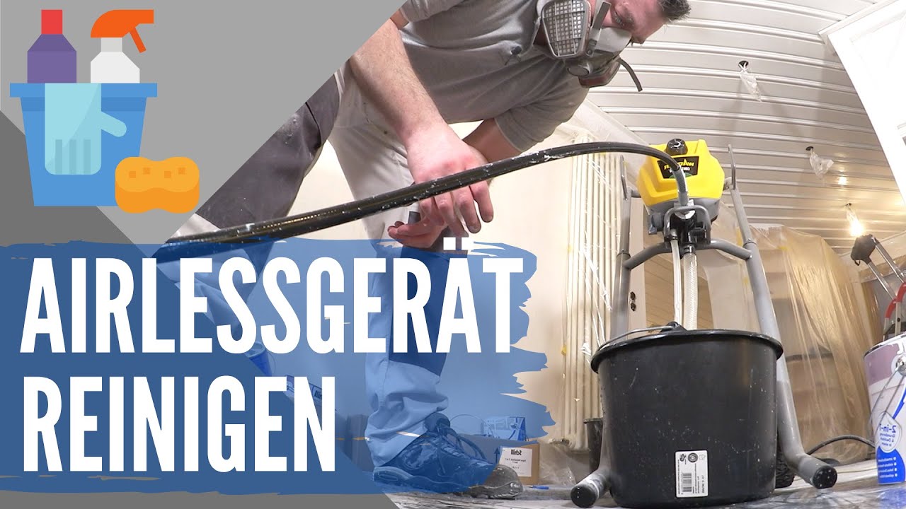 WAGNER Control Pro 350 M Airlessgerät reinigen