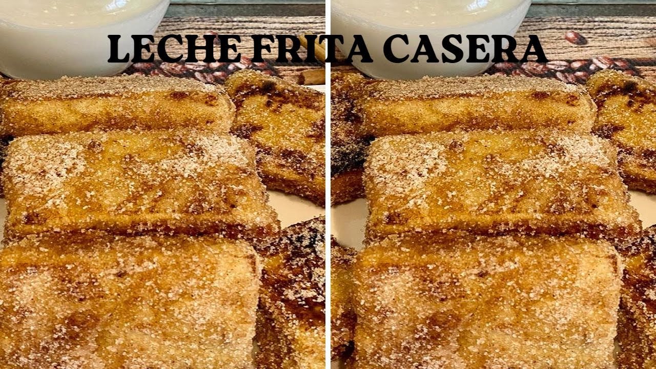 LECHE FRITA 🥛  CASERA CON ROBOT MAMBO!!  MUY FACIL Y RICA!! 👩🏻‍🍳👏