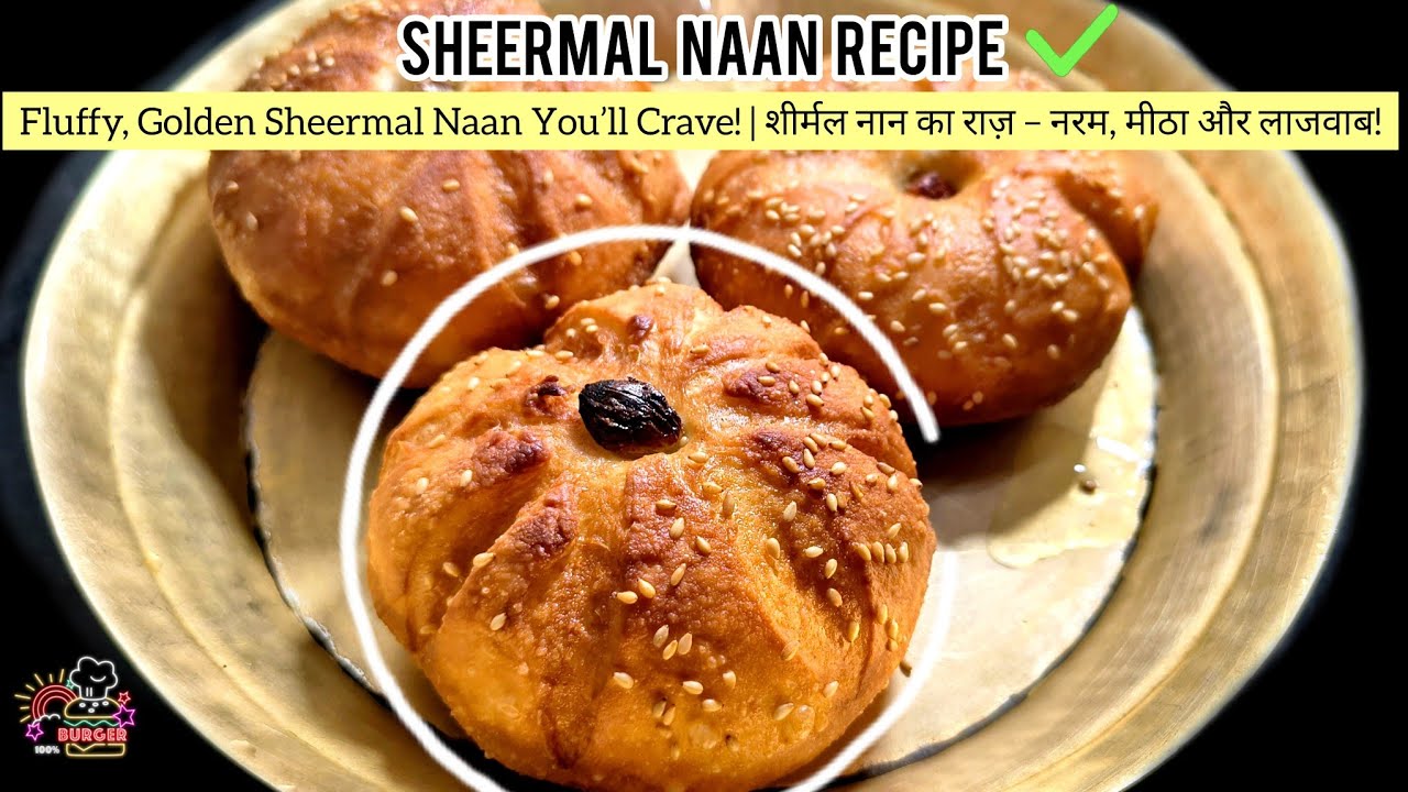 DAY 83- How To Make Sheermal Naan | Sheermal Naan Recipe | Shermal Recipe | Naan Recipe | Royal Naan