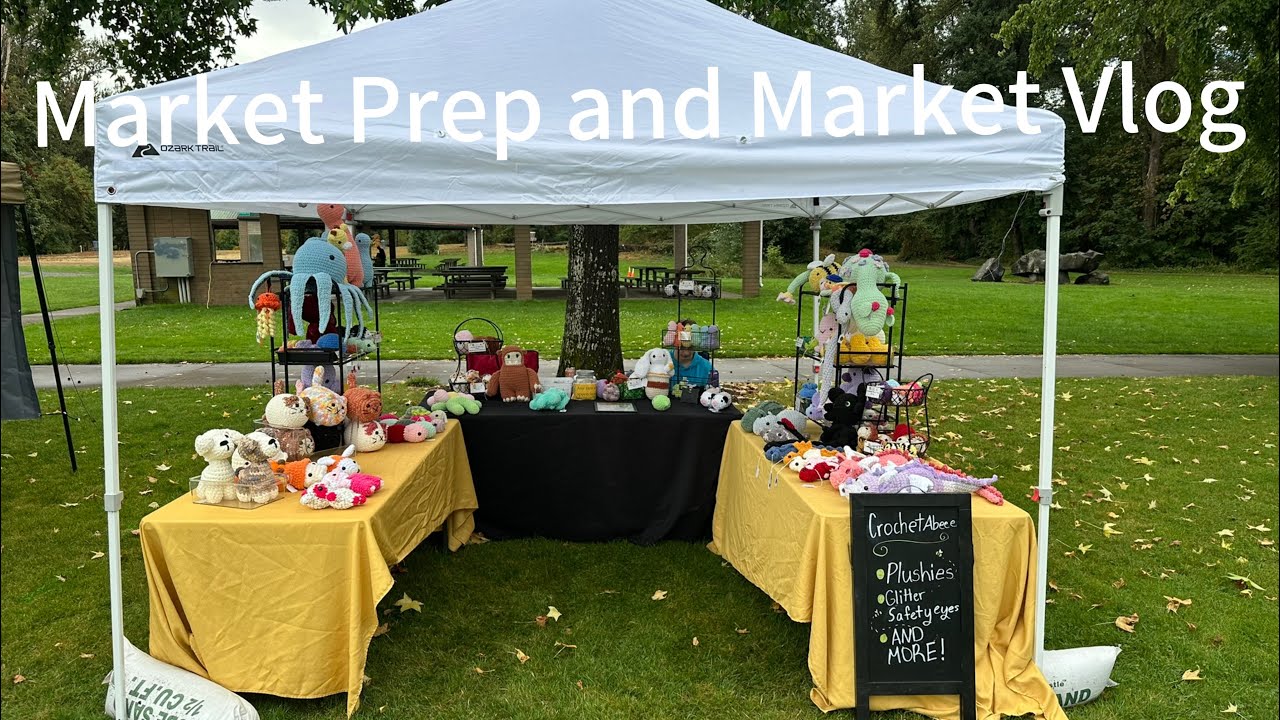 Market Prep and Market Vlog 