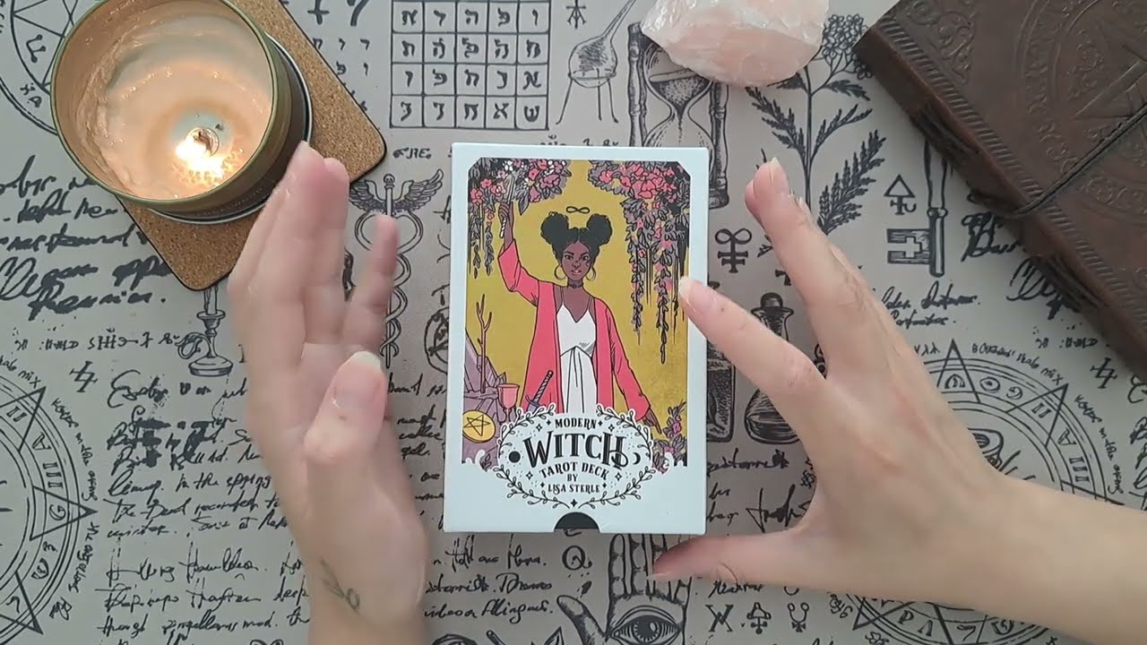Modern Witch Tarot, a deck I never thought I would buy / Flipthrough & Sample Reading