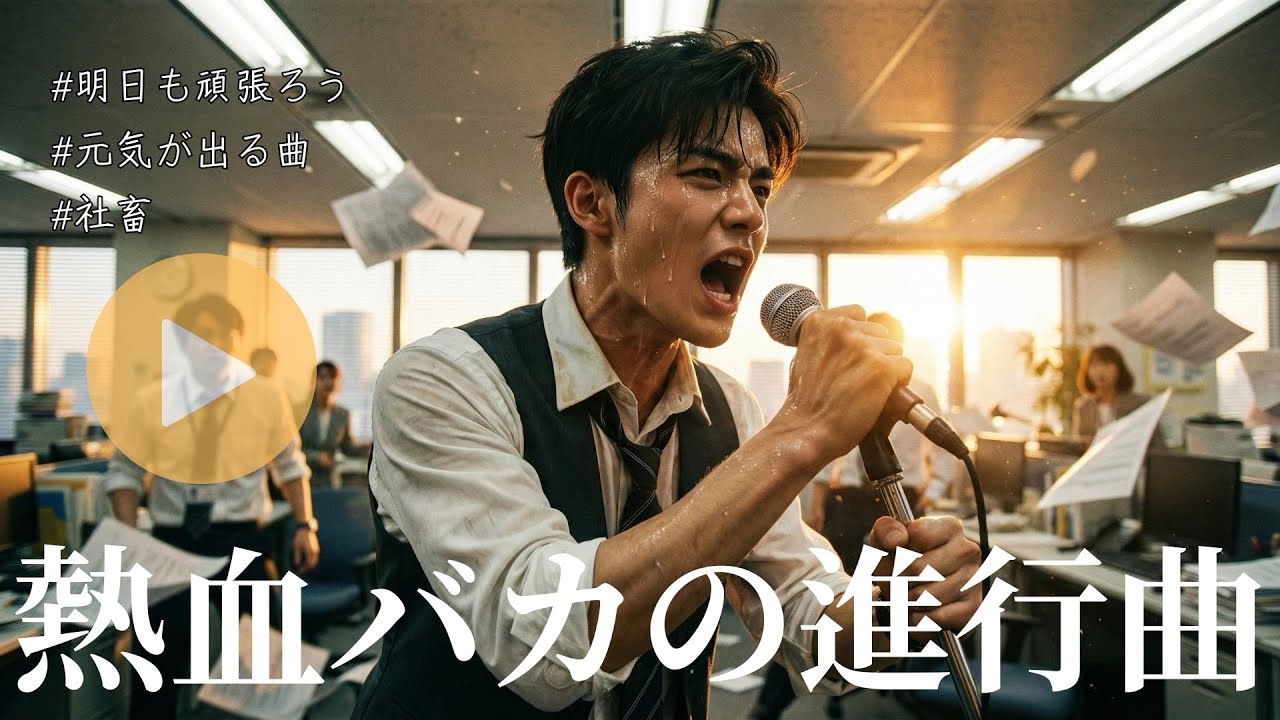 【熱血バカの進行曲】 / RO Beats 👔 「負けるな俺」上司に罵られても夢を諦めない男の叫び
