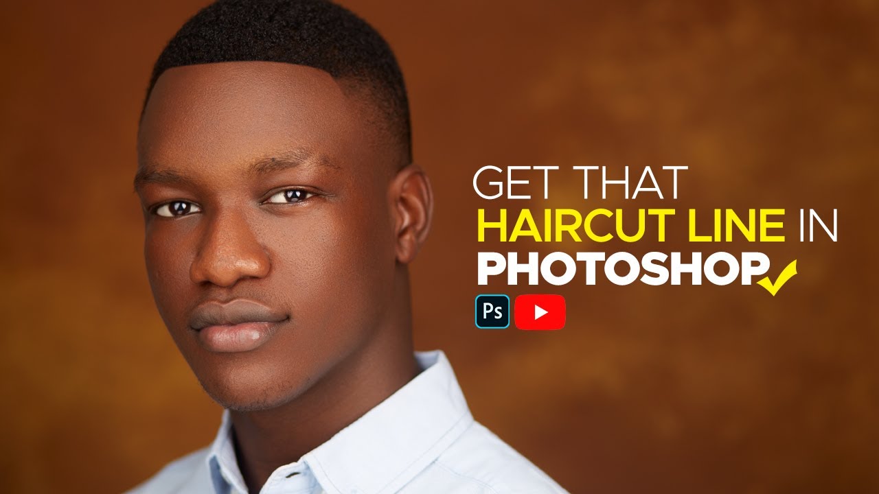 How to get that Sharp Haircut Line in Photoshop