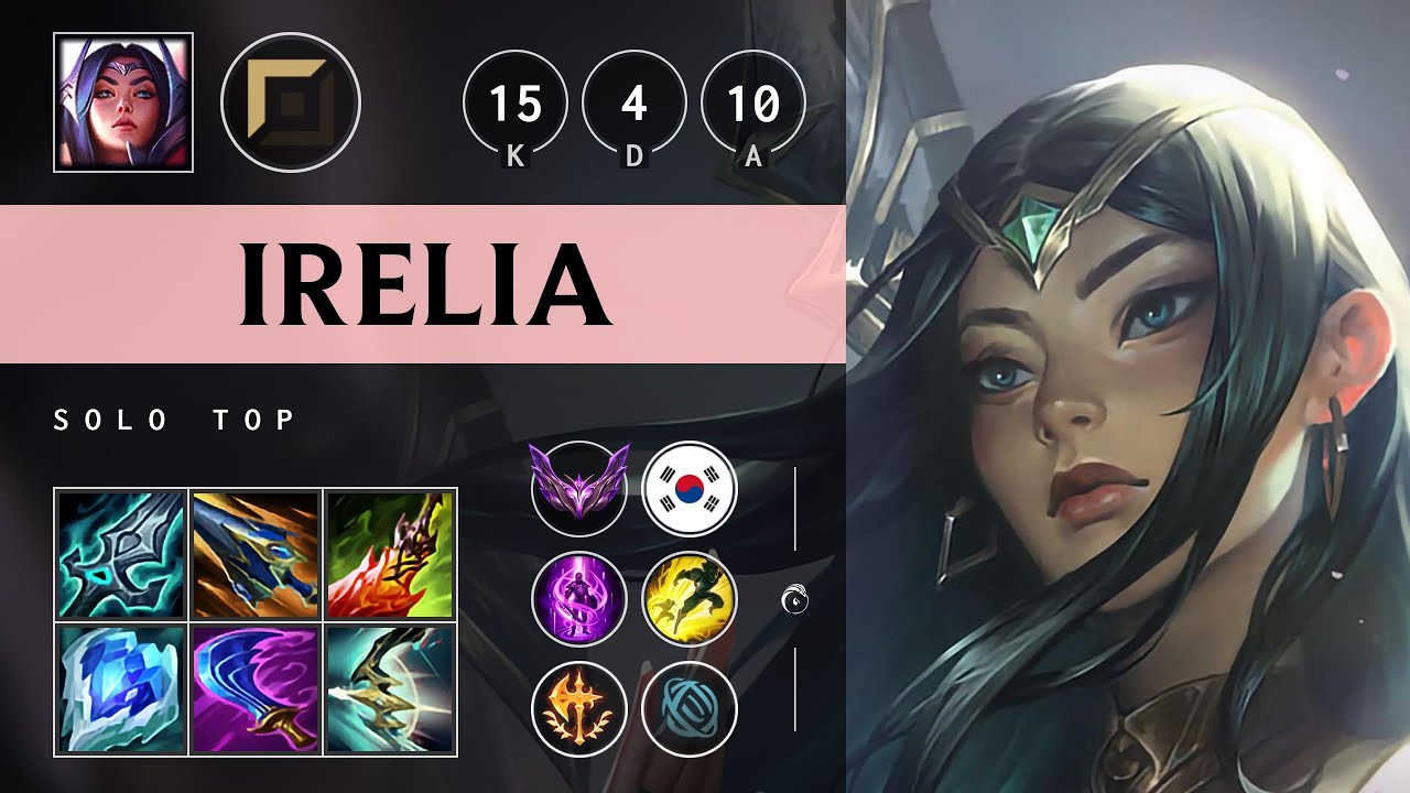 Irelia Top vs Aurora: Godlike - KR Master Patch 14.19