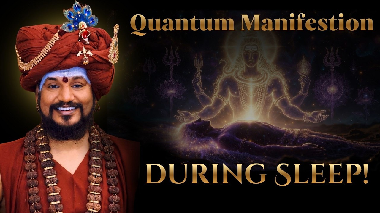 🔴 Quantum enlightenment - How the #quantum  #field  Responds to You || #physics #hindu #nithyananda