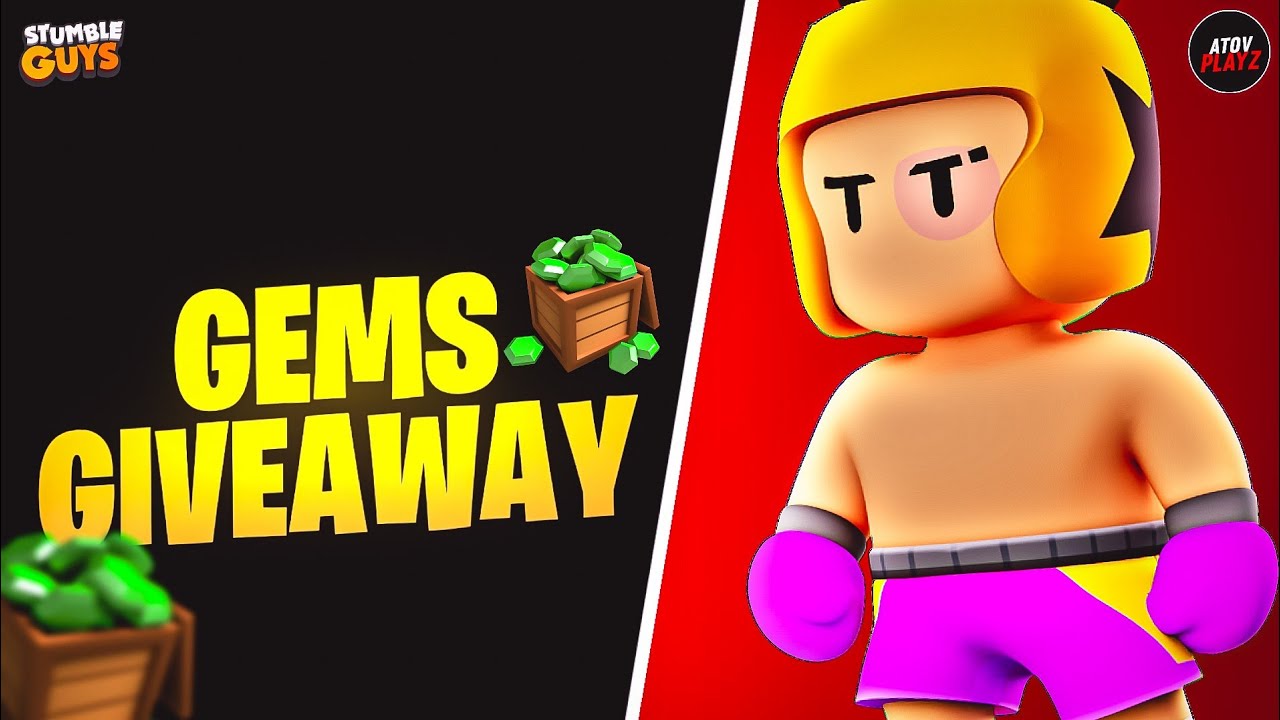 3x 500 GEMS GIVEAWAY! #stumbleguys #shortslive