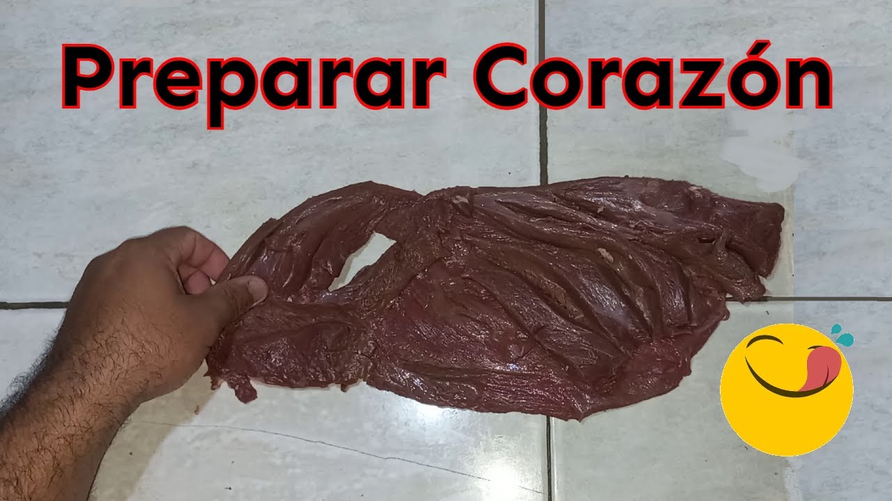 Limpiar Corazon De Res - Preparar Carne De Res Comidas Caseras