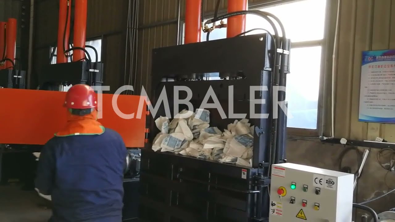 nature fiber baling machine