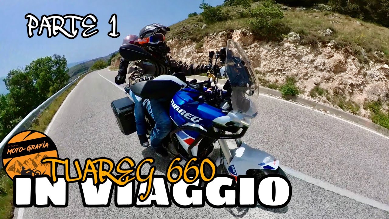 EP 1/4 SI PARTE! (Toscana-Lazio-Abruzzo) - Viaggiare con @Aprilia Official TUAREG 660