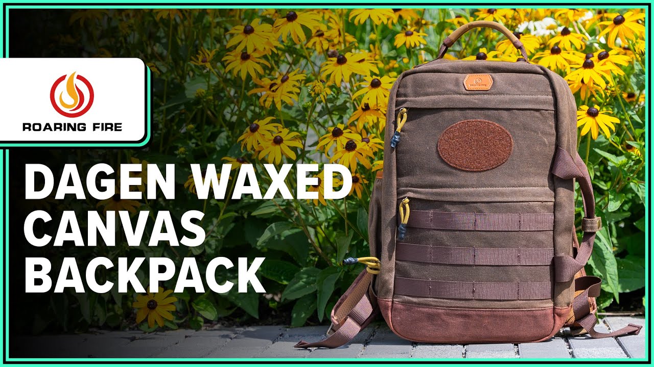 Roaring Fire Dagen Waxed Canvas Backpack Review (2 Weeks of Use)