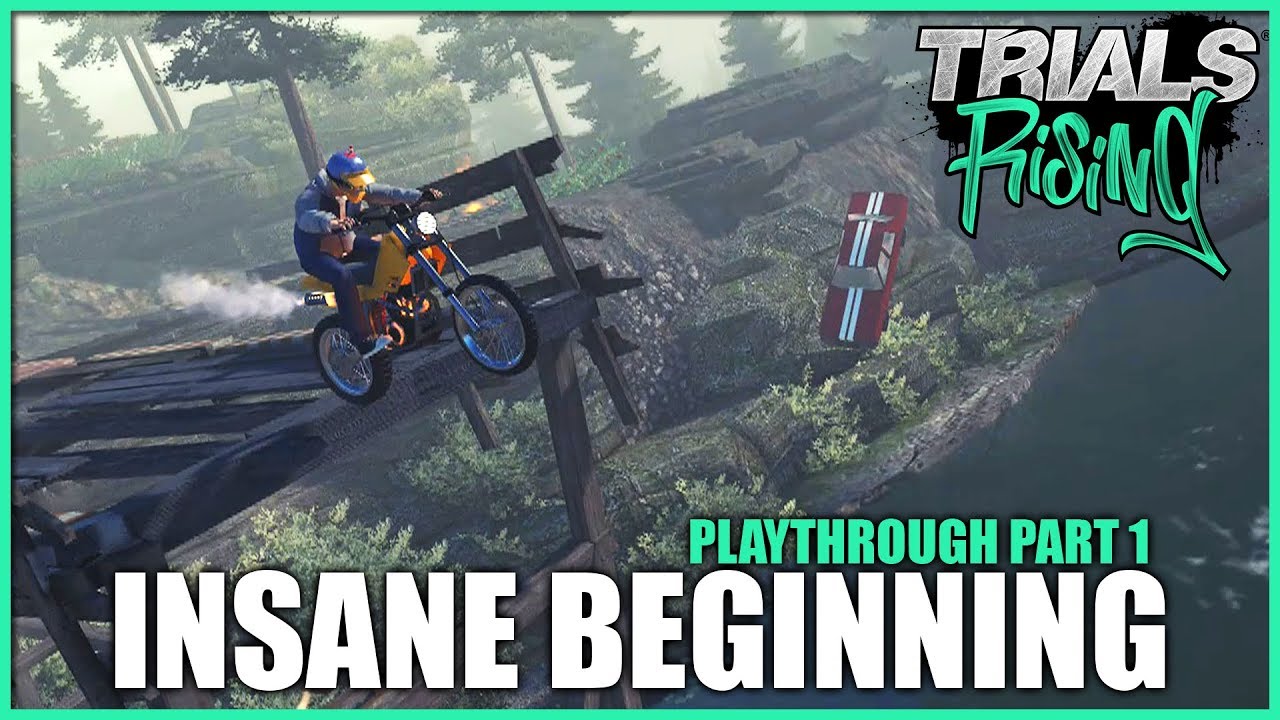 What an INSANE BEGINNING to this game! (Trials Rising)